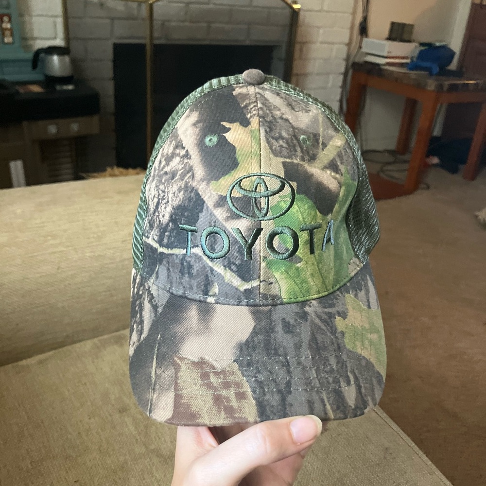 Camo toyota trucker hat